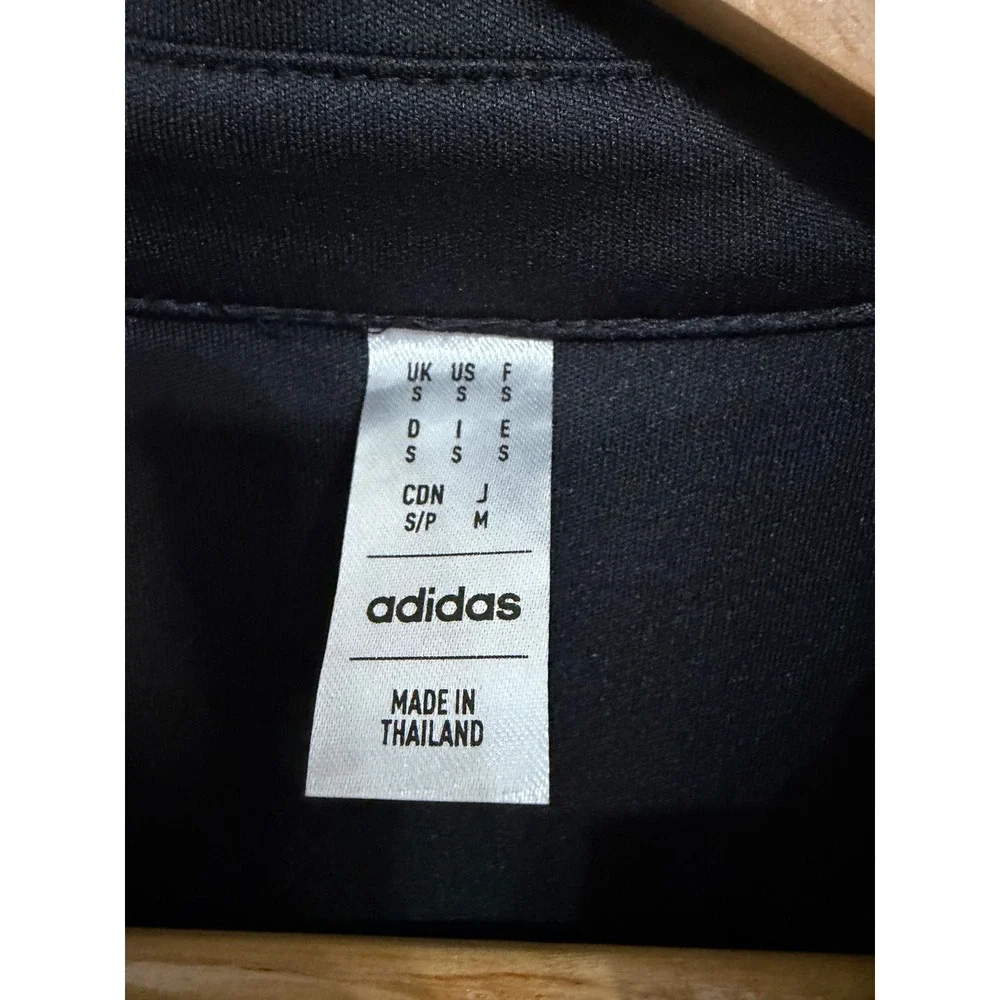 Adidas Mens Entrada 22 Soccer Polo Shirt Black Aeroready HB5328 Crown Crest S